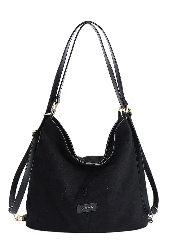 Black Cross-Border Large Capacity Tote Bag for Women - Image 9