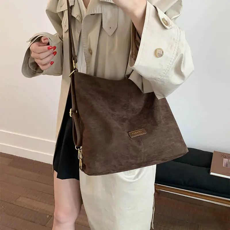 Black Cross-Border Large Capacity Tote Bag for Women — feature 18