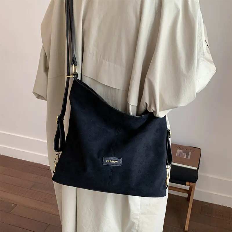 Black Cross-Border Large Capacity Tote Bag for Women — feature 29