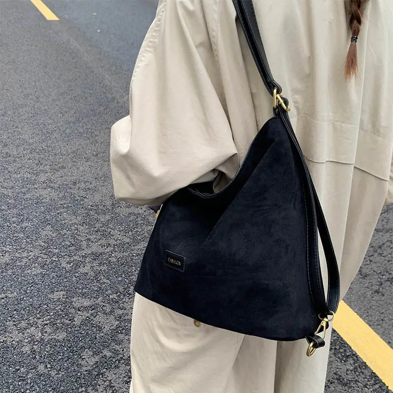 Black Cross-Border Large Capacity Tote Bag for Women — feature 31