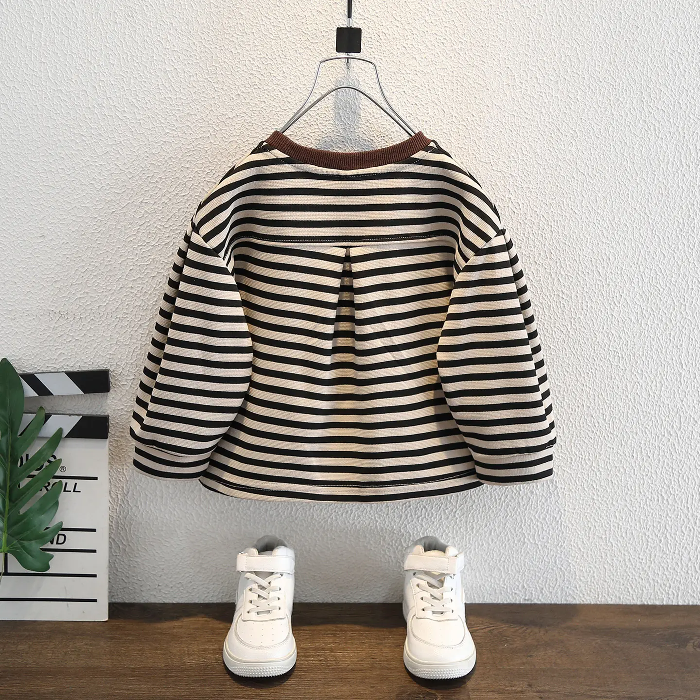 Boys Striped Long Sleeve T-Shirt Spring Autumn 2025 - Image 2