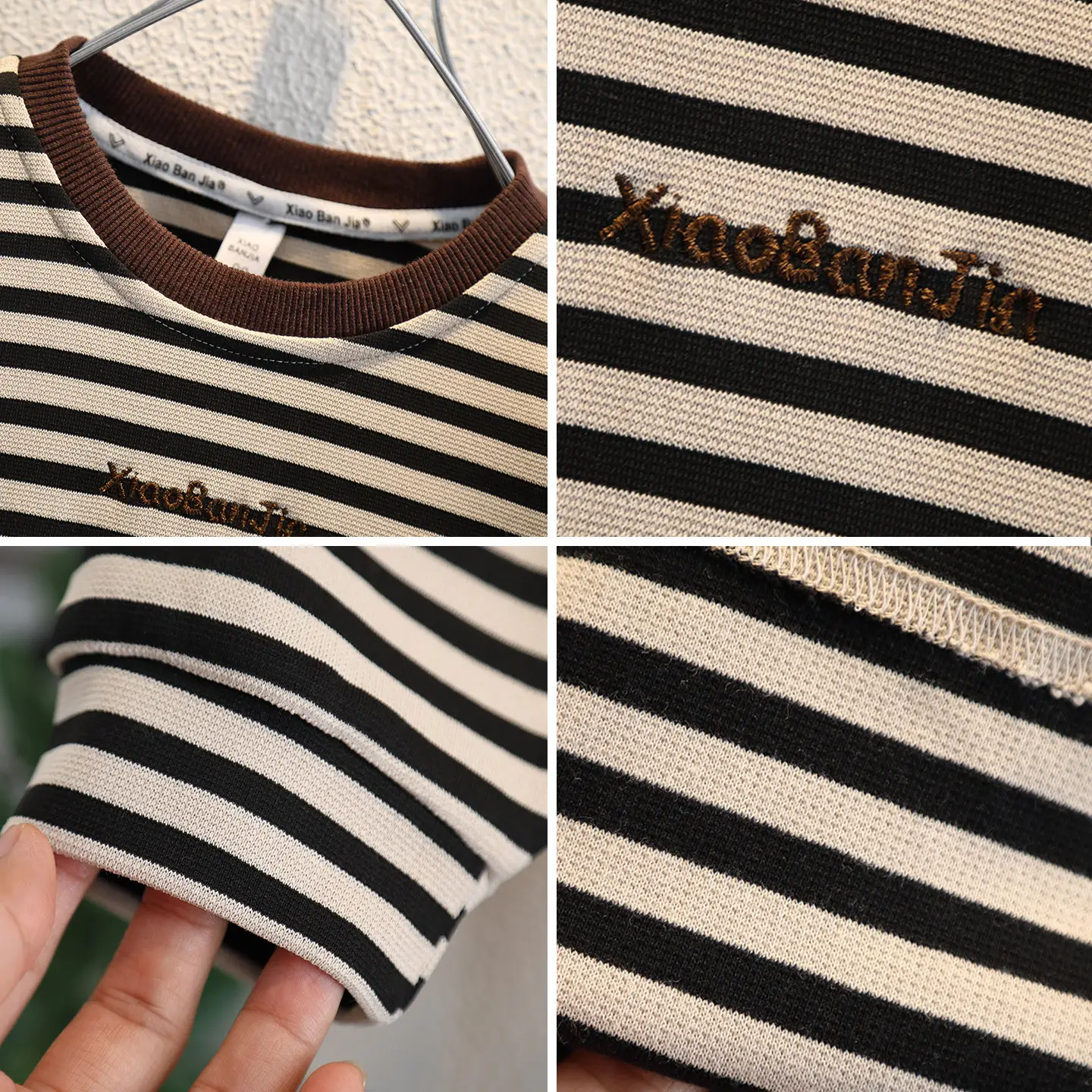 Boys Striped Long Sleeve T-Shirt Spring Autumn 2025 - Image 3