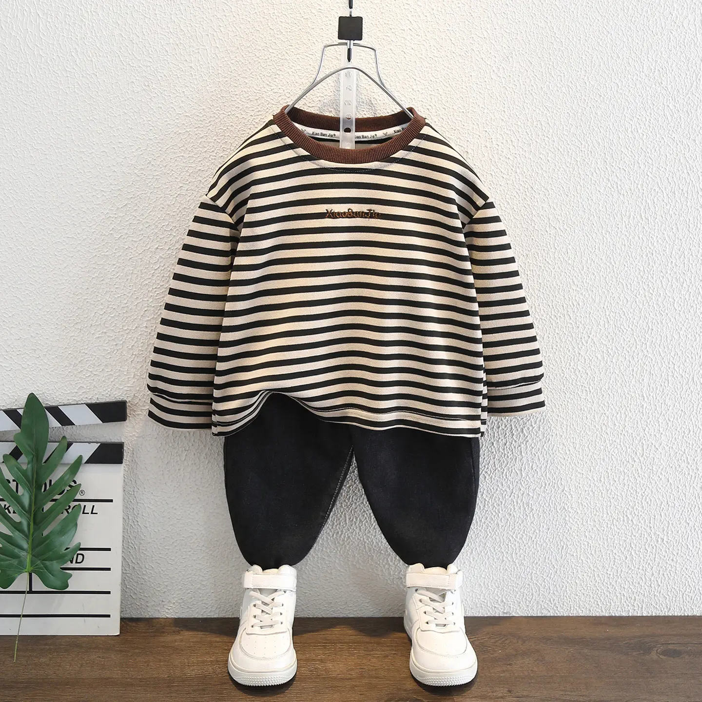 Boys Striped Long Sleeve T-Shirt Spring Autumn 2025 - Image 4