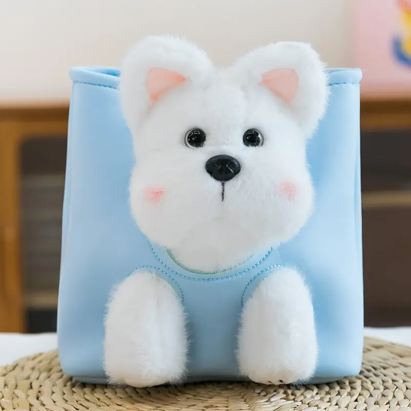 Cute Peek-A-Boo Pet Doll Toy Bag with Hide & Seek Design