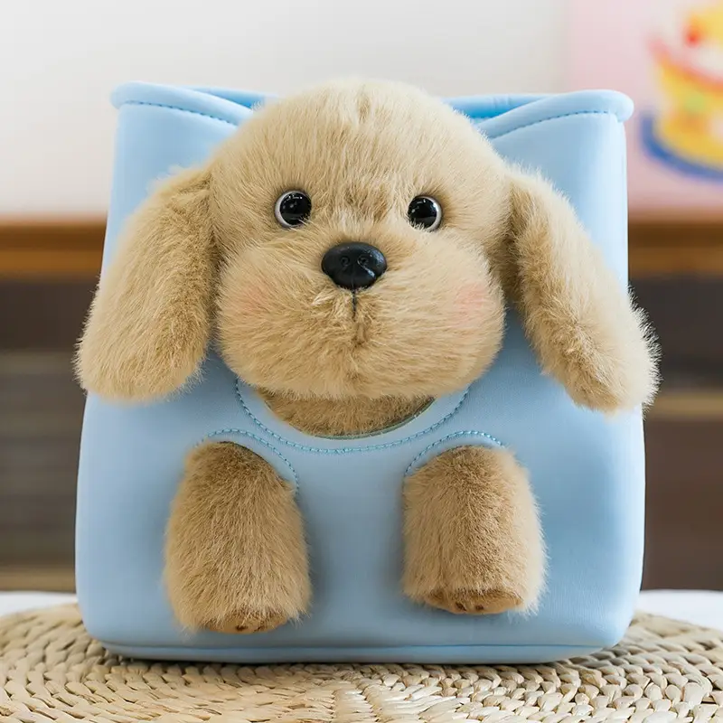 Cute Peek-A-Boo Pet Doll Toy Bag with Hide & Seek Design
