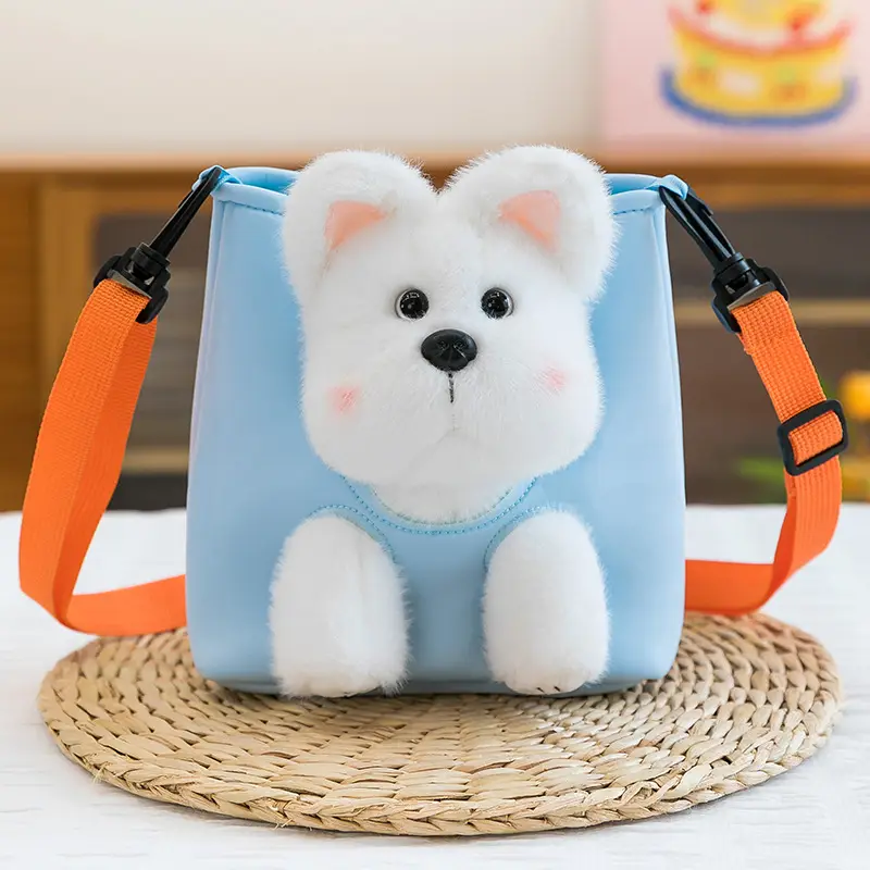 Cute Peek-A-Boo Pet Doll Toy Bag with Hide & Seek Design