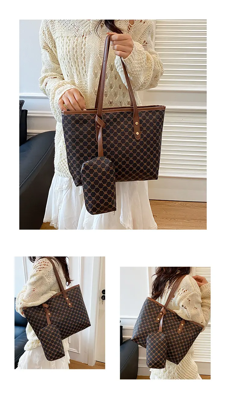 Retro Fashion Underarm Bags for Women Large Capacity Commuter Tote — feature 11