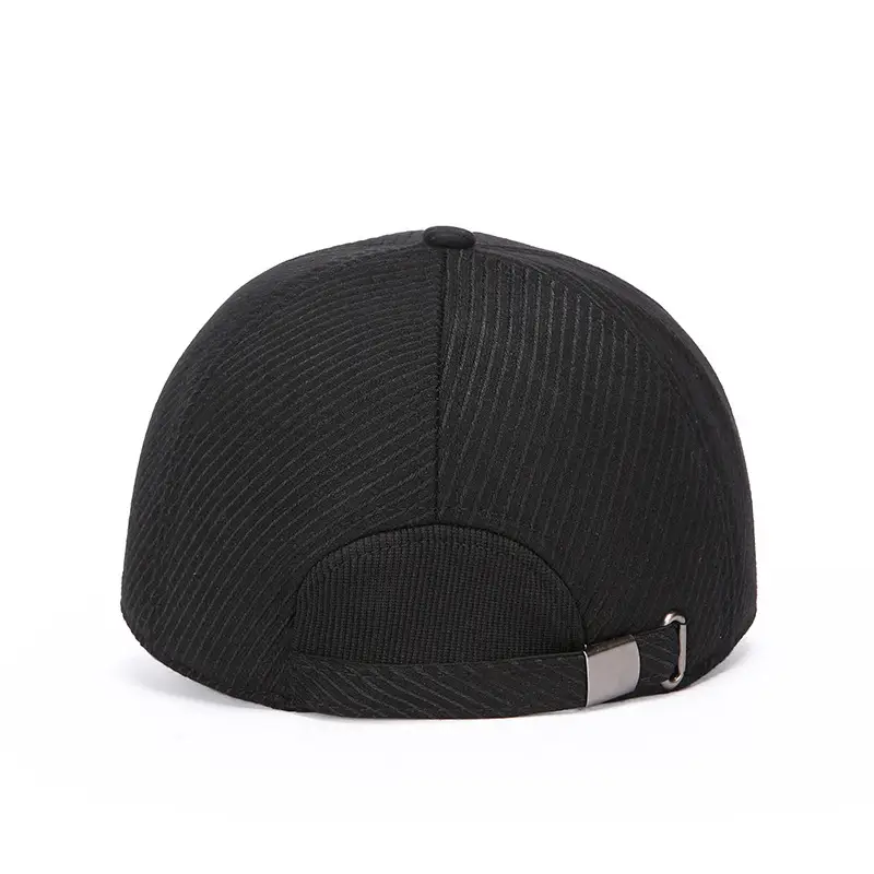Winter Black Velvet Duck Cap for Men - Image 7