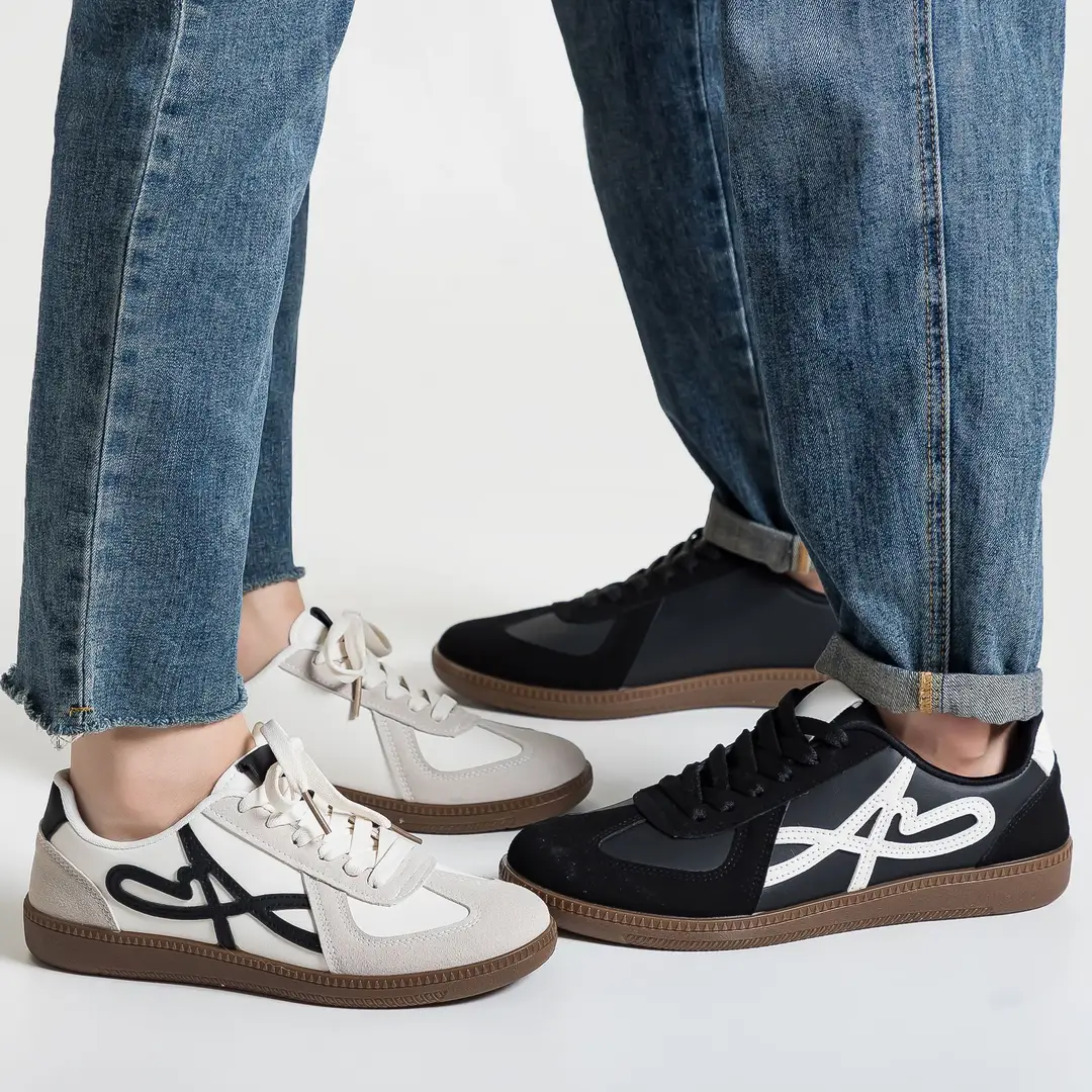 Couple Retro Moral Training Shoes, Versatile Casual Sports Shoes, Korean Fashion White Shoes, Lightweight and Comfortable Women's Shoes F8863 - Image 7