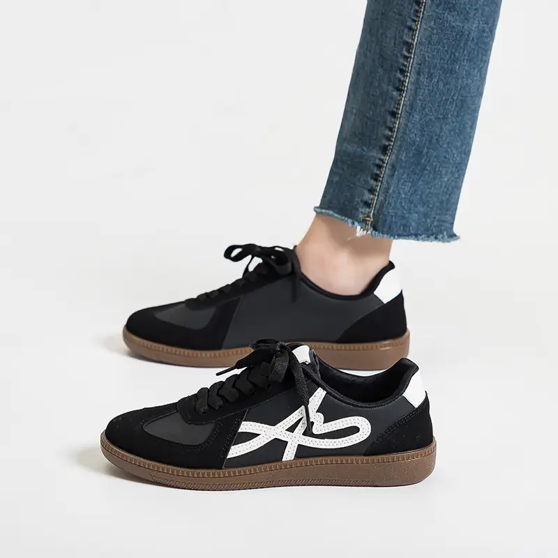 Couple Retro Moral Training Shoes, Versatile Casual Sports Shoes, Korean Fashion White Shoes, Lightweight and Comfortable Women's Shoes F8863 - Image 8