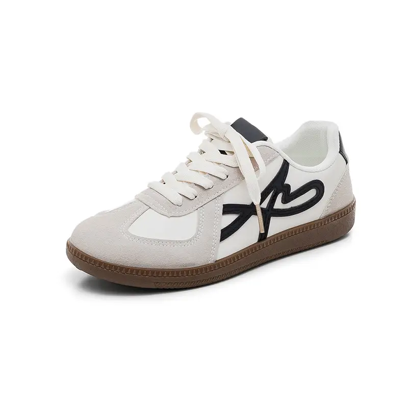 Couple Retro Moral Training Shoes, Versatile Casual Sports Shoes, Korean Fashion White Shoes, Lightweight and Comfortable Women's Shoes F8863 - Image 9