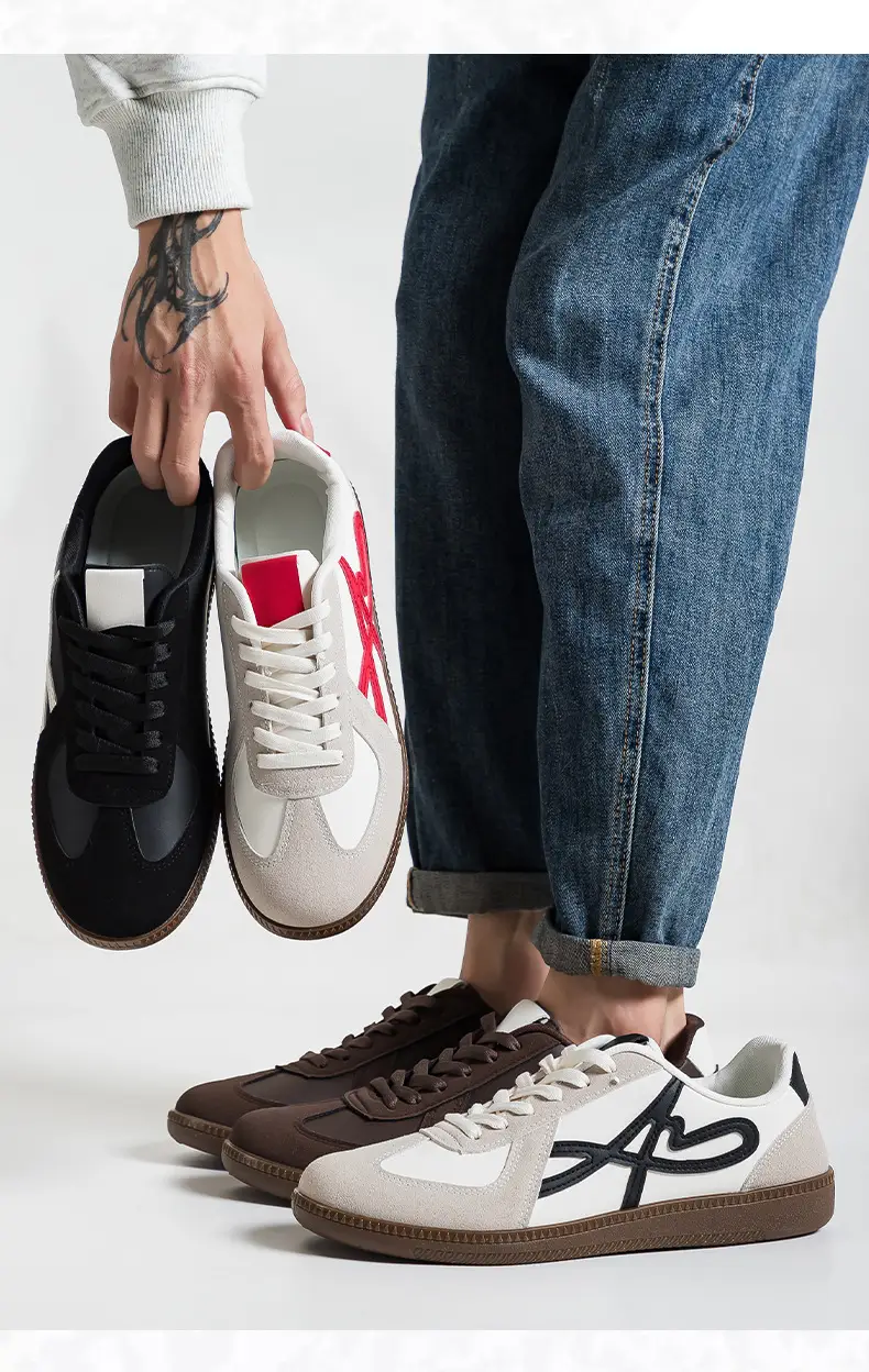 Couple Retro Moral Training Shoes, Versatile Casual Sports Shoes, Korean Fashion White Shoes, Lightweight and Comfortable Women's Shoes F8863 — feature 14