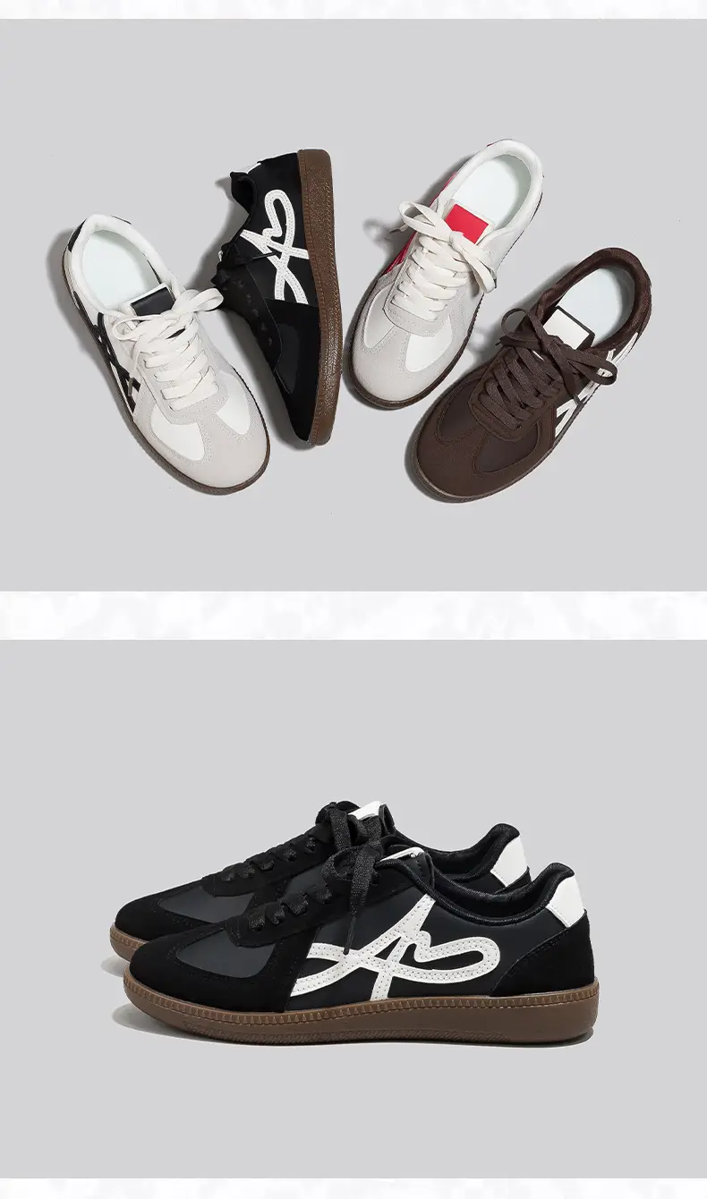 Couple Retro Moral Training Shoes, Versatile Casual Sports Shoes, Korean Fashion White Shoes, Lightweight and Comfortable Women's Shoes F8863 — feature 16