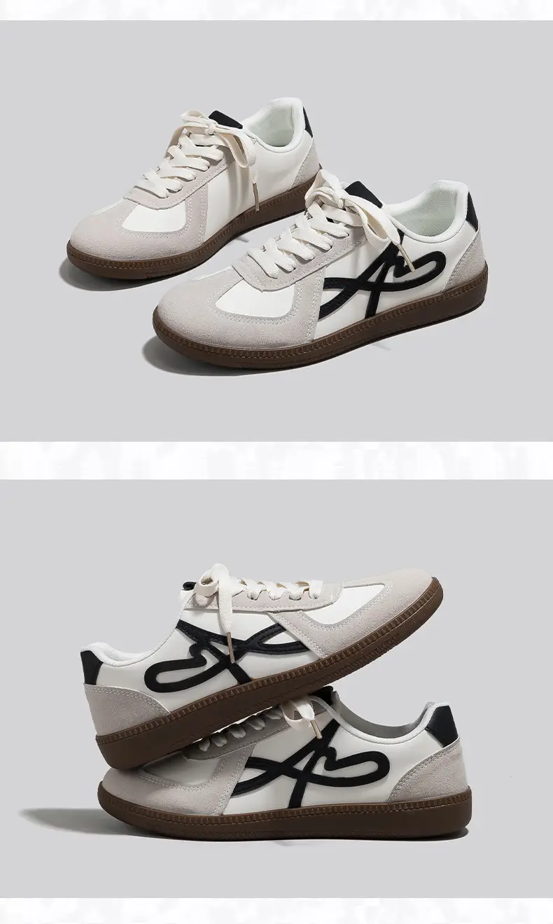 Couple Retro Moral Training Shoes, Versatile Casual Sports Shoes, Korean Fashion White Shoes, Lightweight and Comfortable Women's Shoes F8863 — feature 18