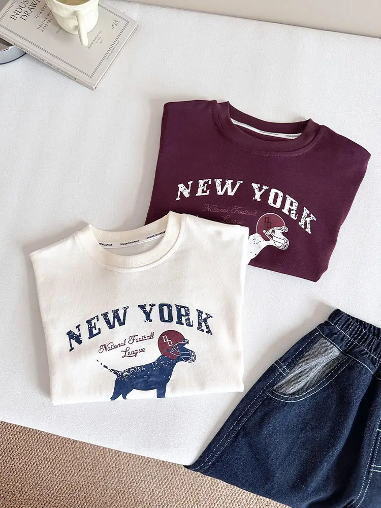 New Kids Korean Style Striped T-Shirt Set - Image 7