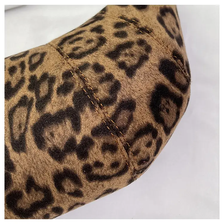 Leopard Print Croissant Bag Women's Shoulder Crossbody — feature 25