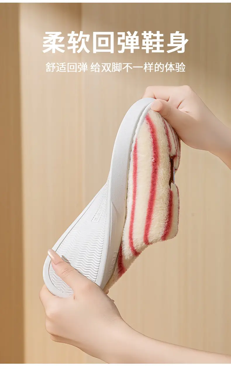 New Cartoon Cotton Slippers for Men Women Home Winter — feature 10
