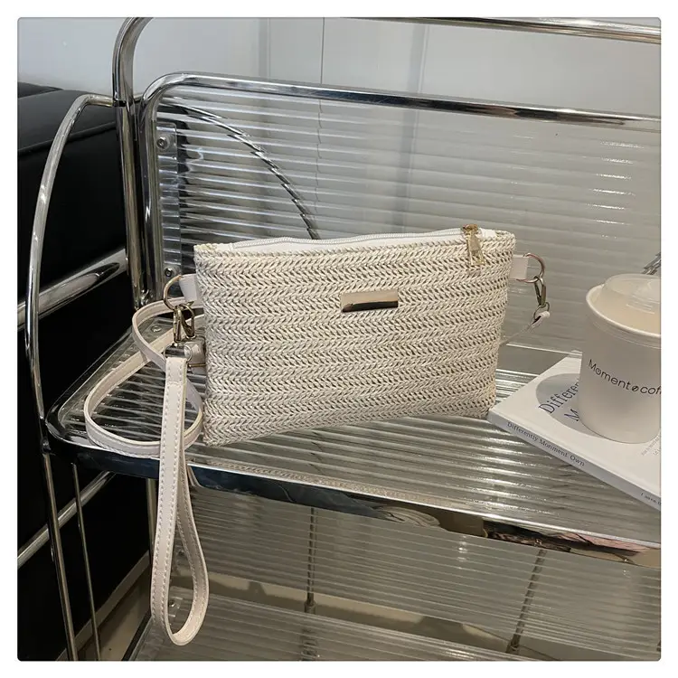 Women's Woven Crossbody Bag Small Square Handheld Mobile Bag — feature 24