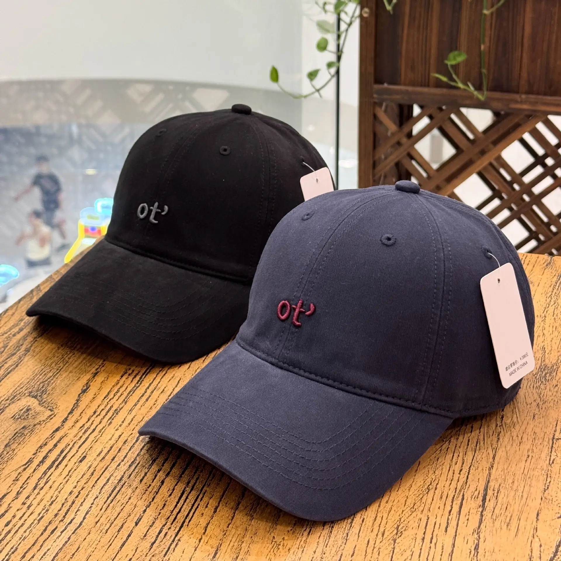 Women Beige Cotton Baseball Cap with Embroidered Logo - Image 11
