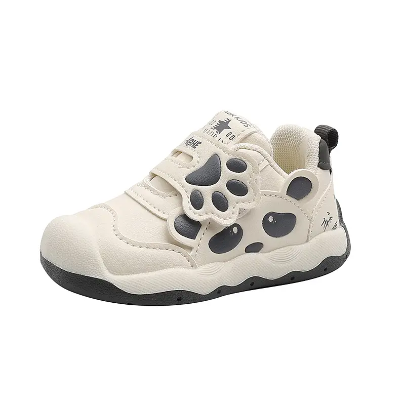 2025 Kids Sports Shoes White Soft Sole 1-3Yrs
