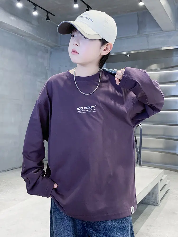 White MeLoody Long Sleeve T-Shirt for Boys 2025 - Image 6