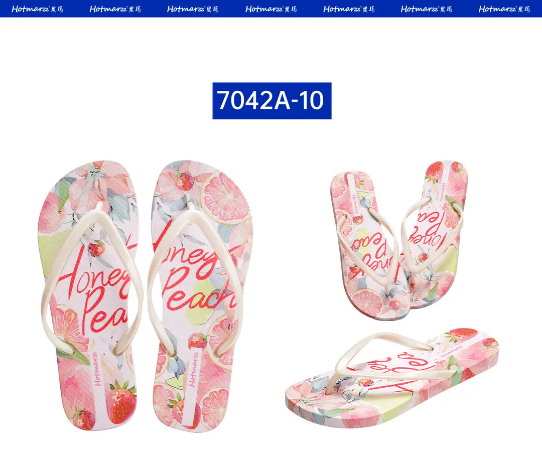 Hotmarzz 【Clearance from Mall】 Flip-Flops for Men and Women, Non-Slip Home Slippers, Pvc Cross-Border — feature 24