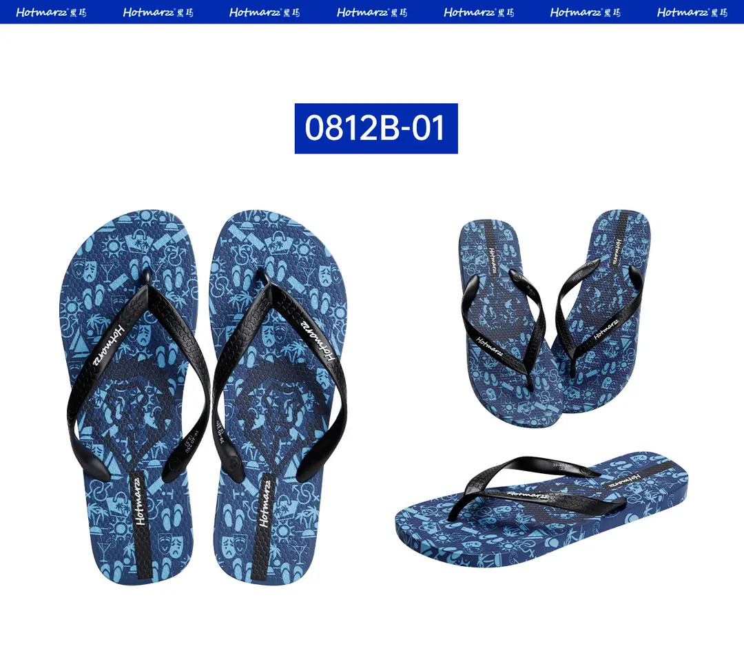 Hotmarzz 【Clearance from Mall】 Flip-Flops for Men and Women, Non-Slip Home Slippers, Pvc Cross-Border — feature 34