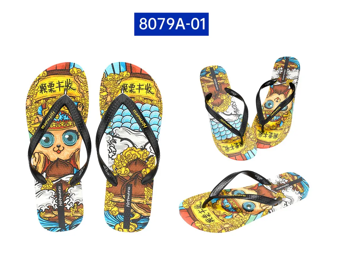 Hotmarzz 【Clearance from Mall】 Flip-Flops for Men and Women, Non-Slip Home Slippers, Pvc Cross-Border — feature 36