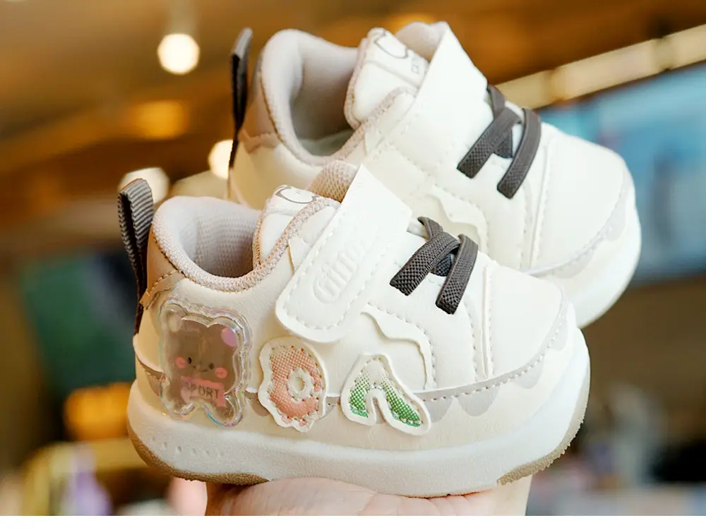 Toddler Cartoon Sneakers White Anti-Slip 1-2Yrs — feature 4