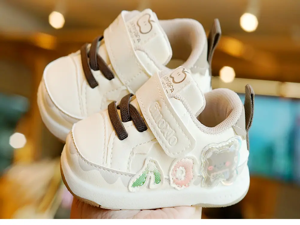 Toddler Cartoon Sneakers White Anti-Slip 1-2Yrs — feature 5