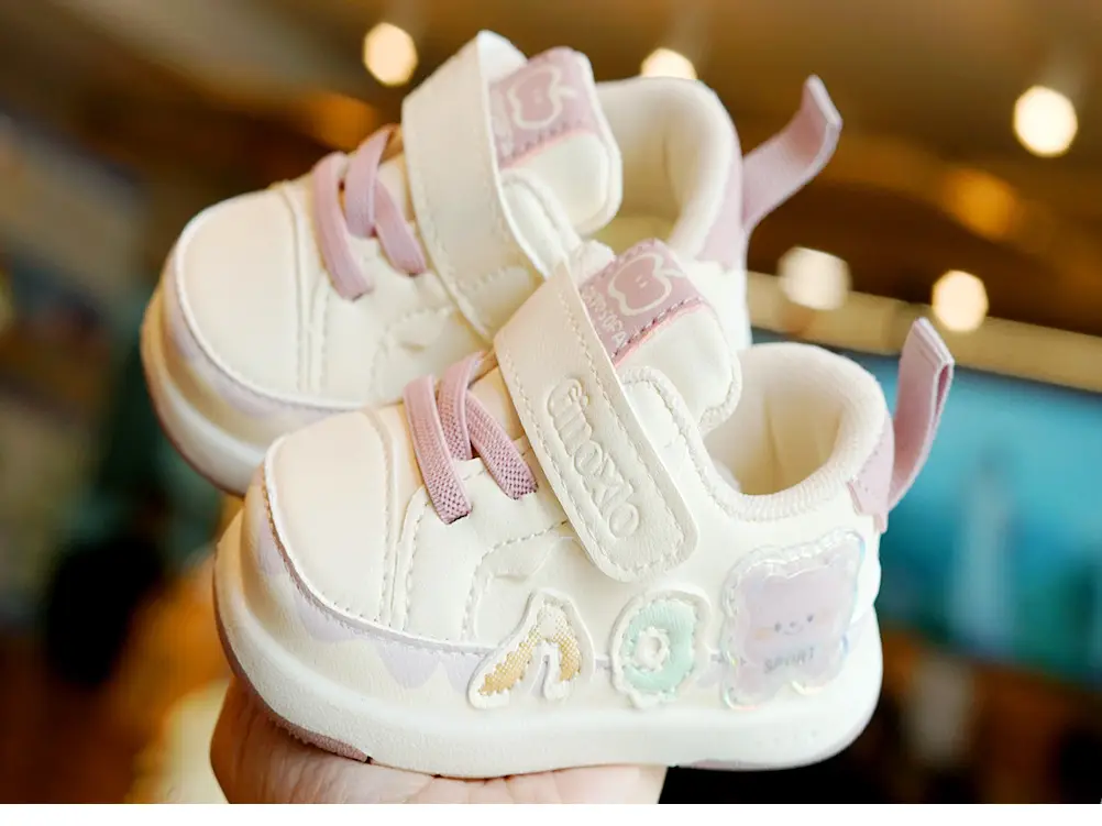 Toddler Cartoon Sneakers White Anti-Slip 1-2Yrs — feature 8