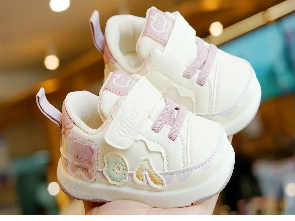 Toddler Cartoon Sneakers White Anti-Slip 1-2Yrs — feature 9