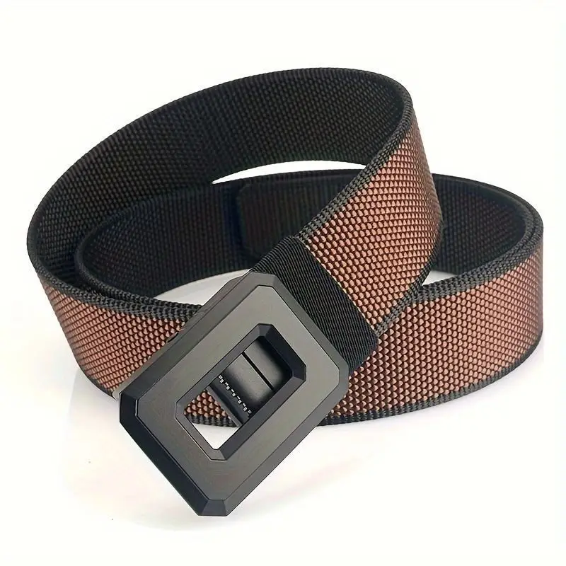 Men's Black Nylon Belt with Buckle Outdoor Use — feature 19