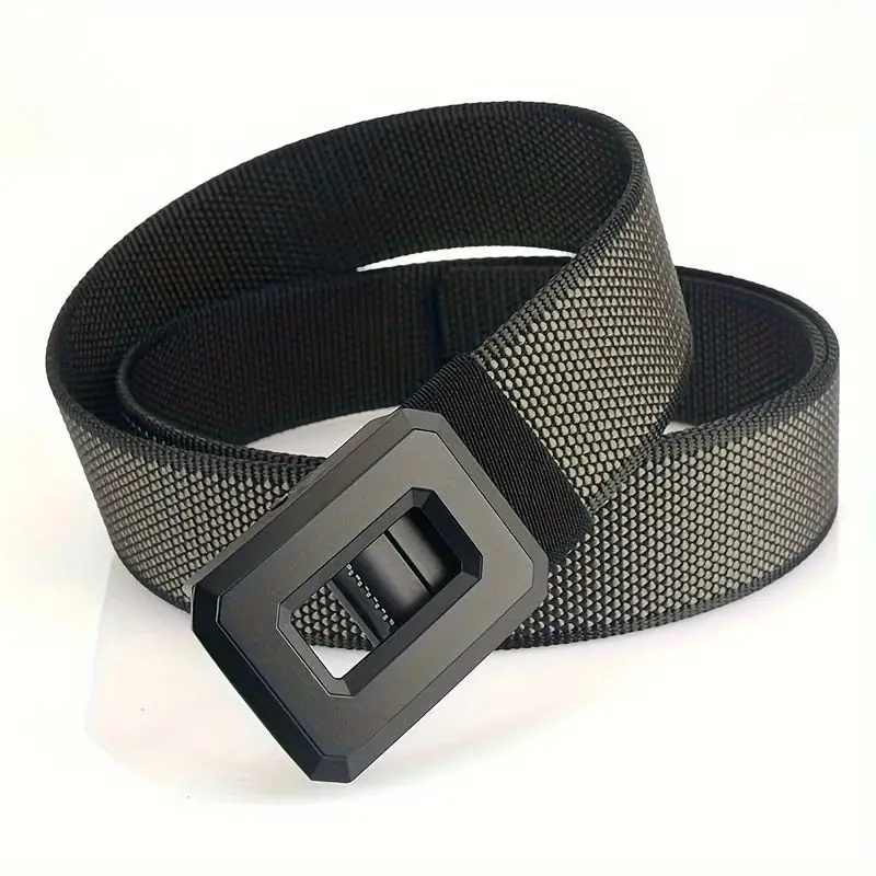 Men's Black Nylon Belt with Buckle Outdoor Use — feature 21