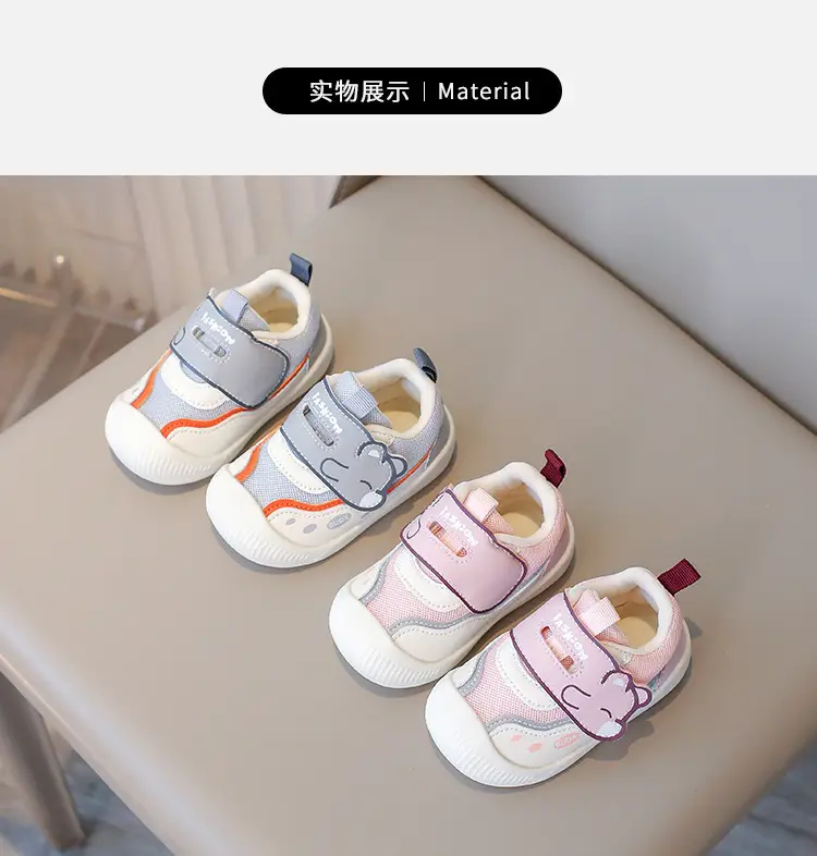 Fashionable Toddler Shoes for Baby Girls, New Toddler Soft-Soled Non-Slip Spring & Fall Baby Shoes 1 Year Old 2-3 Baby Sneakers — feature 6