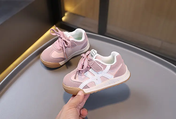 Baby Shoes Soft Yellow Lace Up for Kids — feature 10