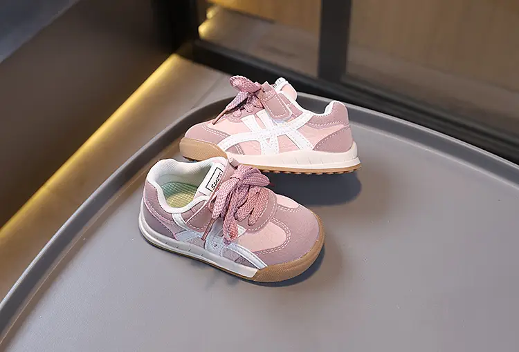Baby Shoes Soft Yellow Lace Up for Kids — feature 11