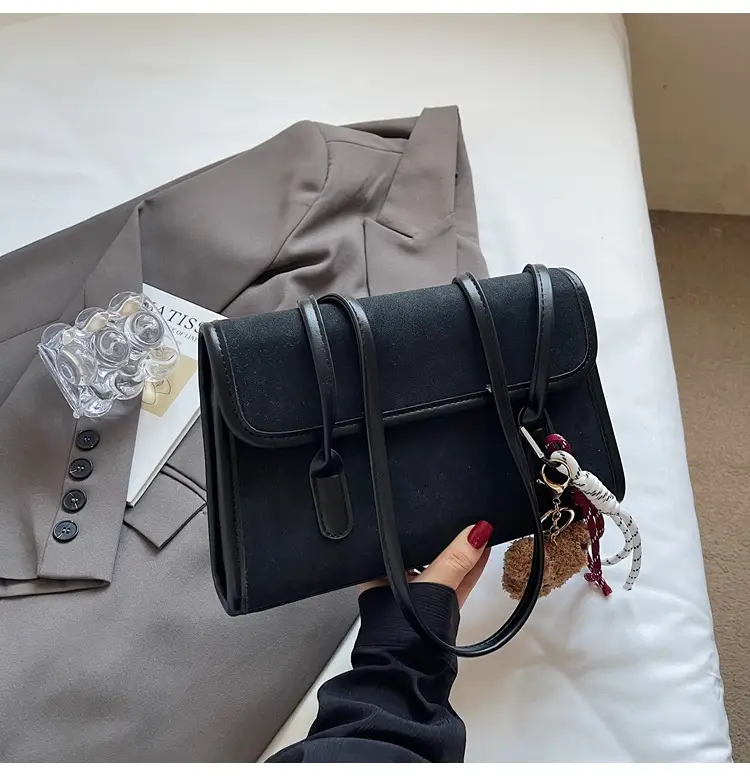 Large Capacity Satchel Bag for Women Brown Leather — feature 22