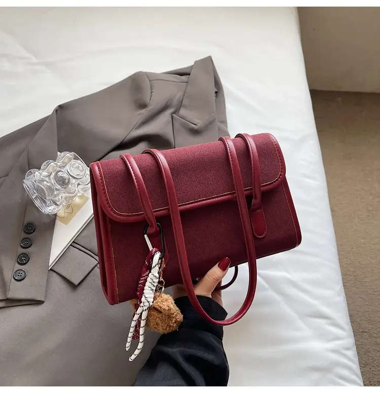 Large Capacity Satchel Bag for Women Brown Leather — feature 23