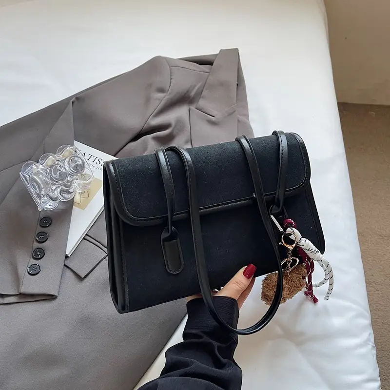 Large Capacity Satchel Bag for Women Brown Leather