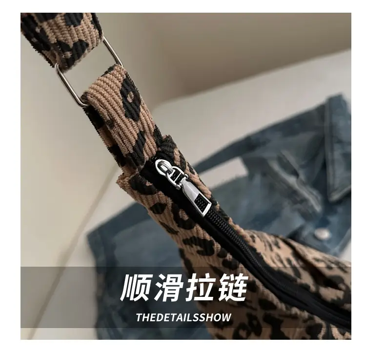 Leopard Print Large Capacity Shoulder Bag 2025 — feature 4
