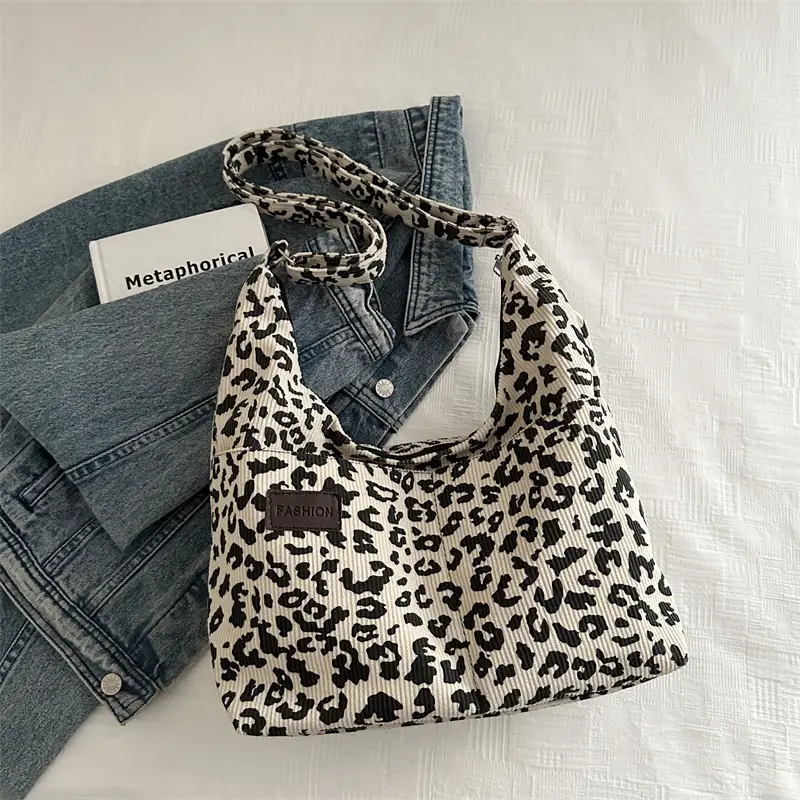 Leopard Print Large Capacity Shoulder Bag 2025 - Image 2