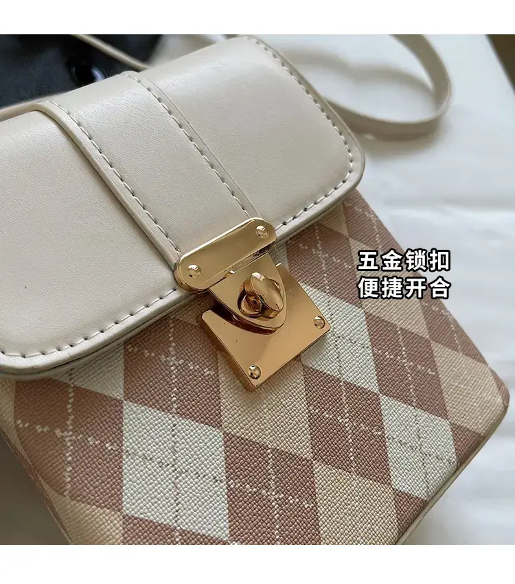 Quilted Mini Bag Women 2024 New Style Square Shoulder Bag — feature 4