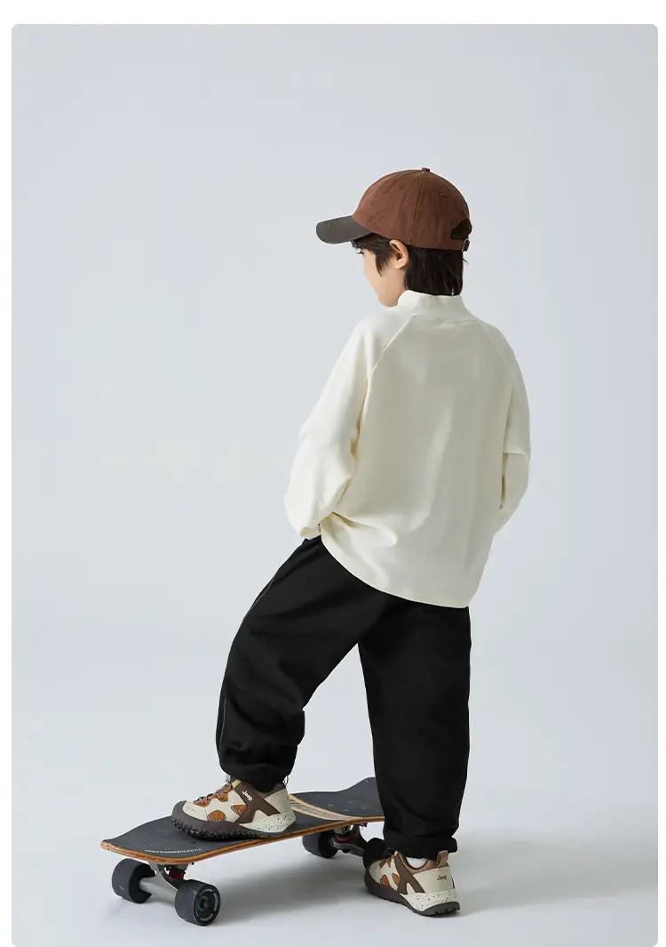 Derong High-Neck Warm T-Shirt for Boys Winter Base Layer β feature 11