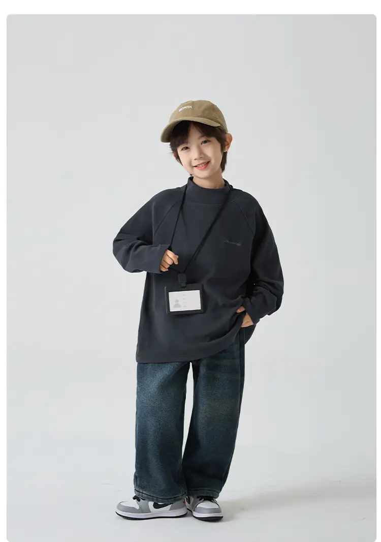 Derong High-Neck Warm T-Shirt for Boys Winter Base Layer β feature 12
