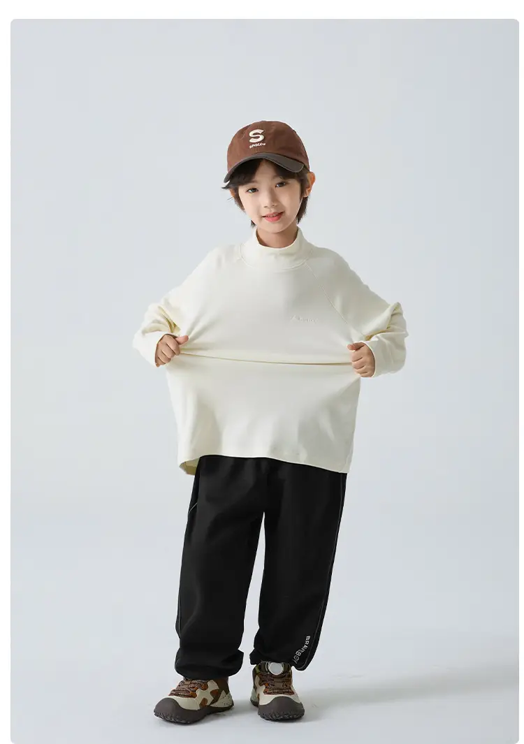Derong High-Neck Warm T-Shirt for Boys Winter Base Layer β feature 9