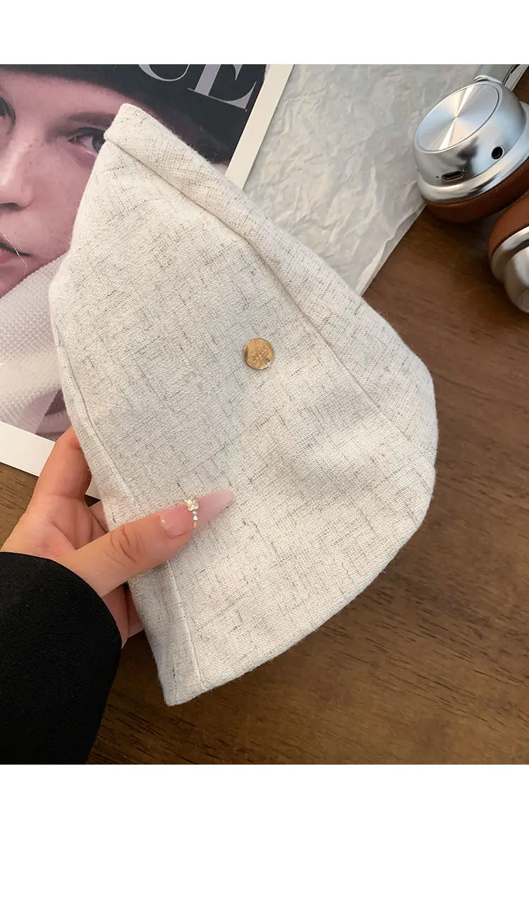 Women Japanese Retro Cap Summer Thin Breathable Duckbill Cap — feature 13