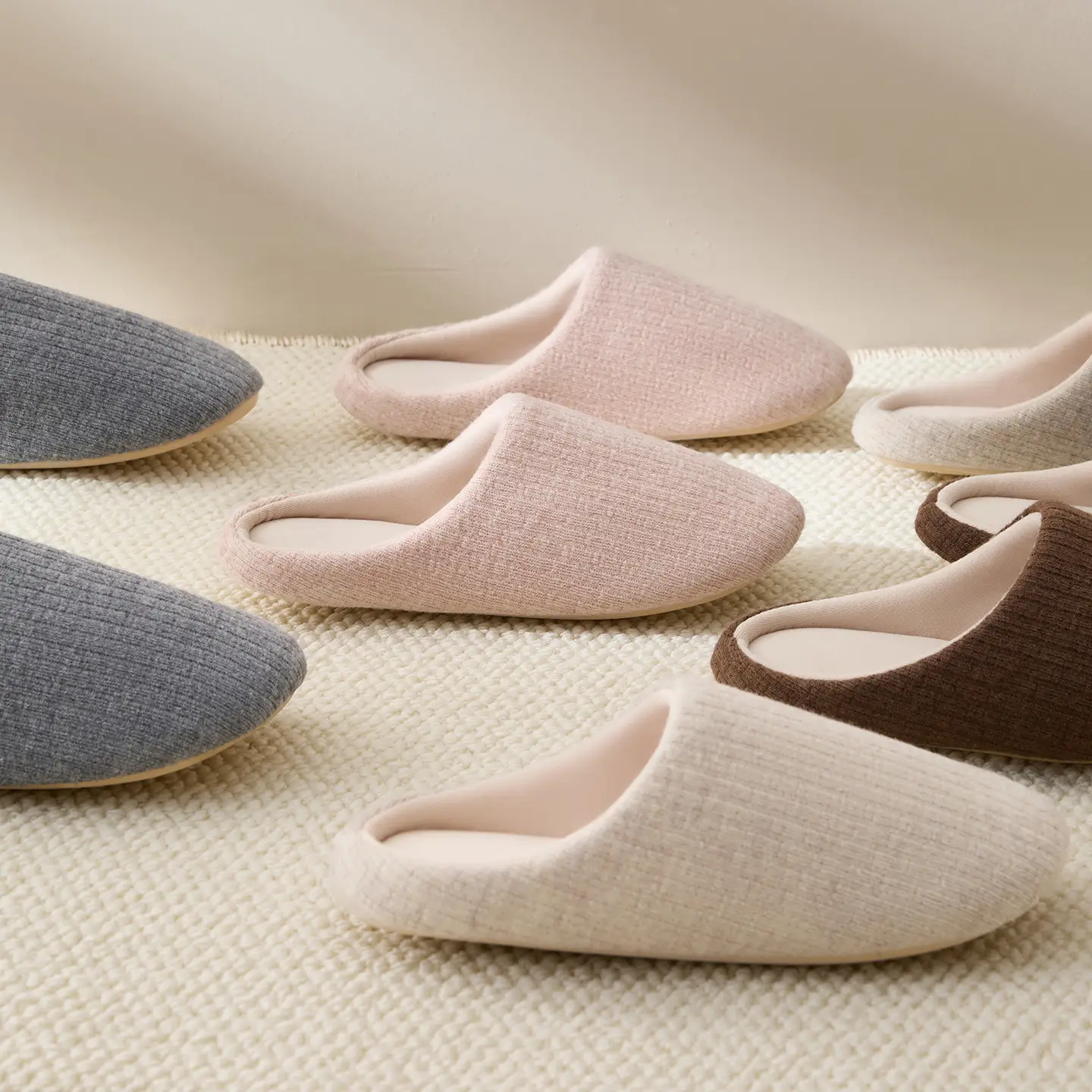Japanese-Style Cotton Slippers for Home Autumn Winter 2025 - Image 6