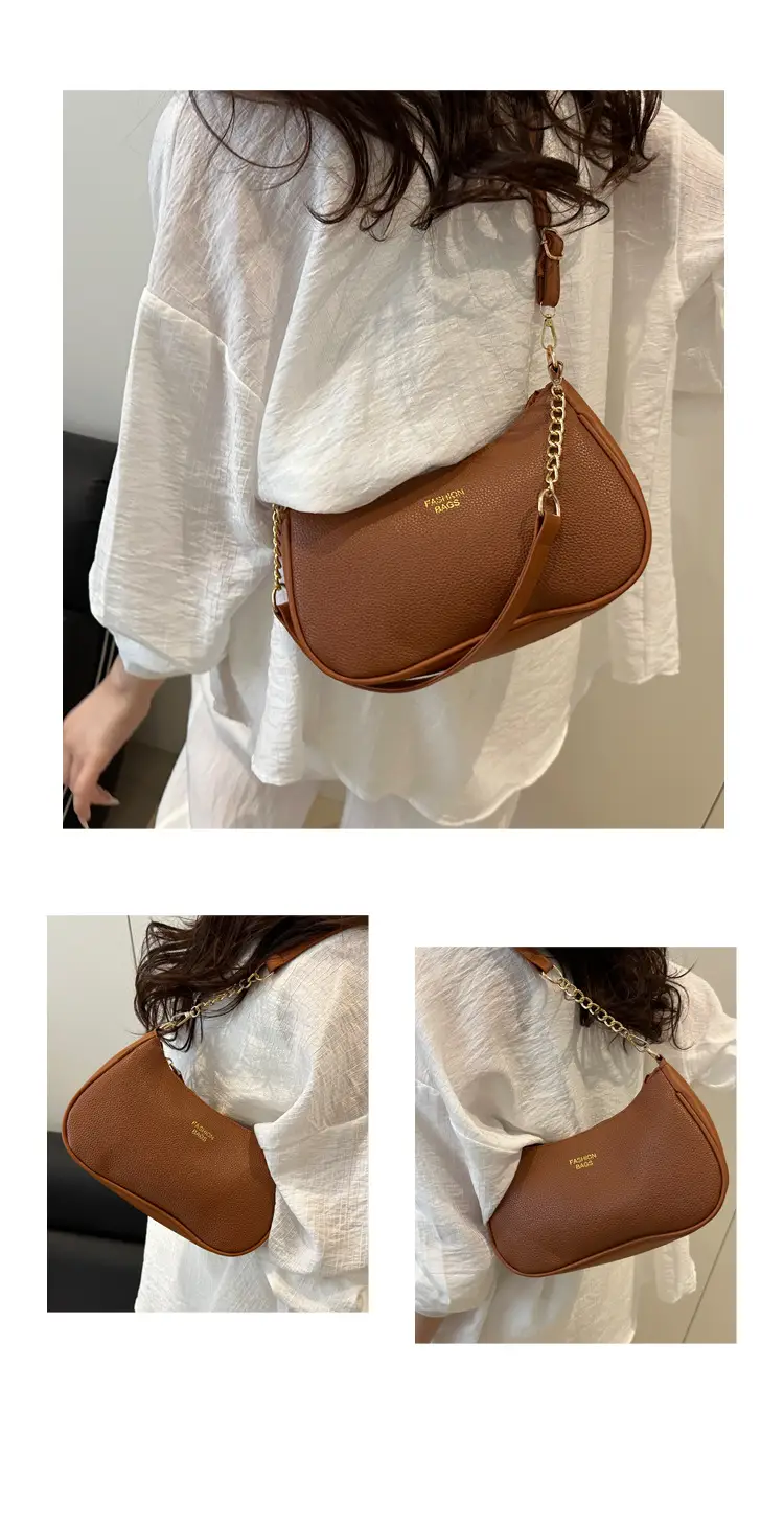 Women's Textured Shoulder Bag 2025 Summer — feature 23