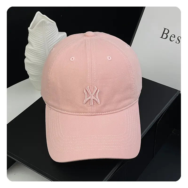 2025 Spring Cap Women Red Blue Embroidered Baseball Cap - Image 4